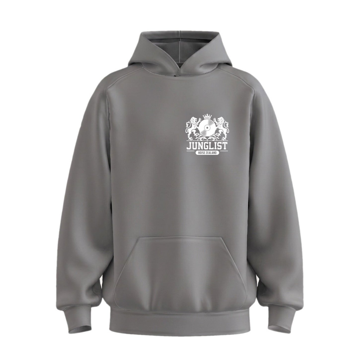 Womens TIMARU JUNGLIST Hoodie - Shadow (front)