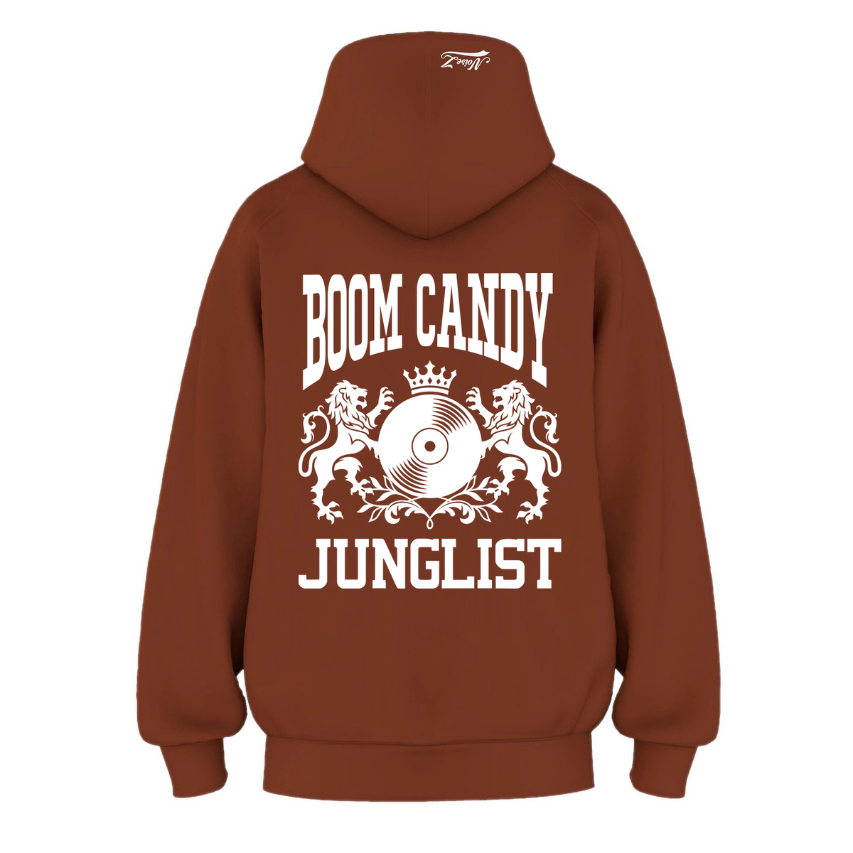 Mens BOOM CANDY JUNGLIST Hoodie - Clay (back)