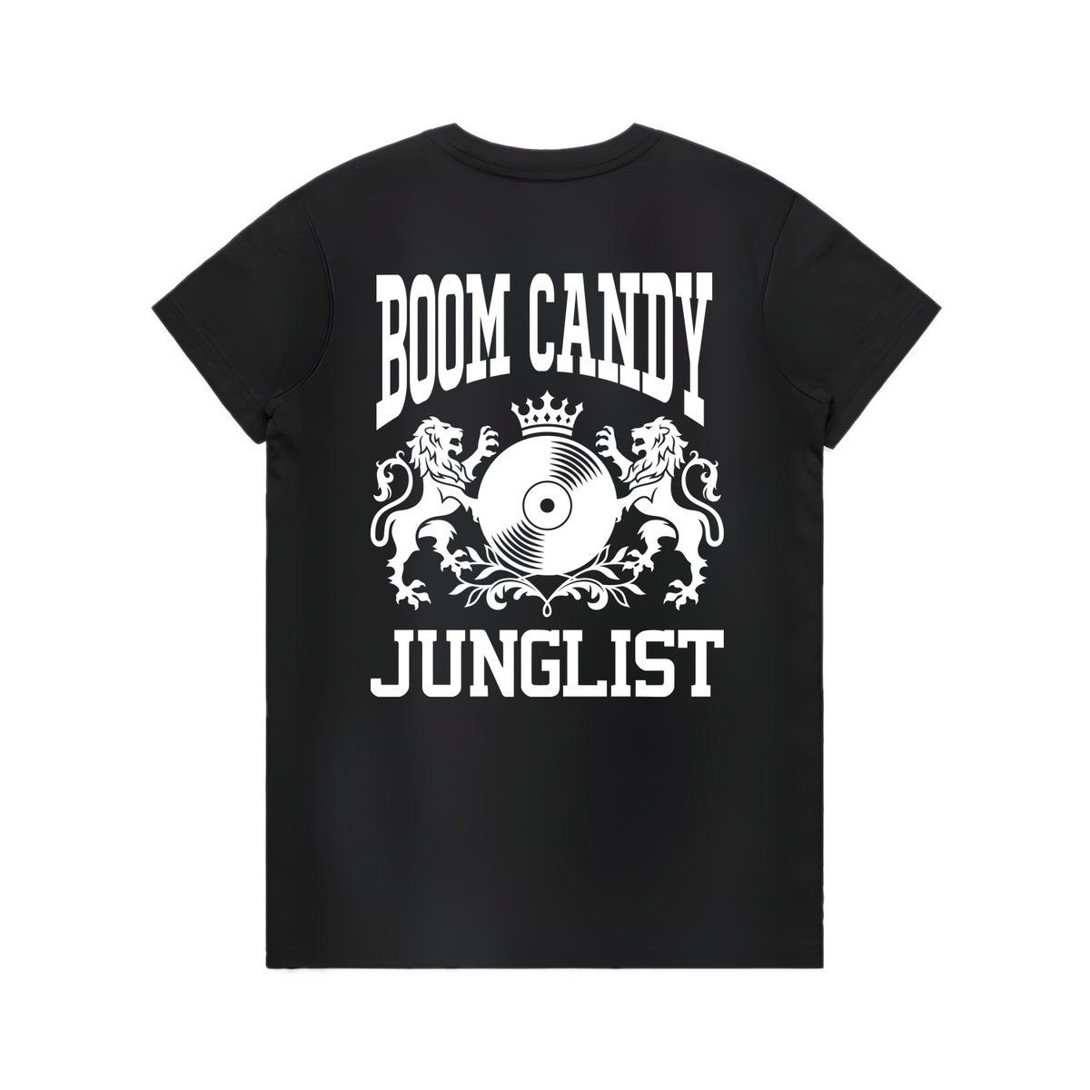 Womens BOOM CANDY JUNGLIST Tee - Black (back)
