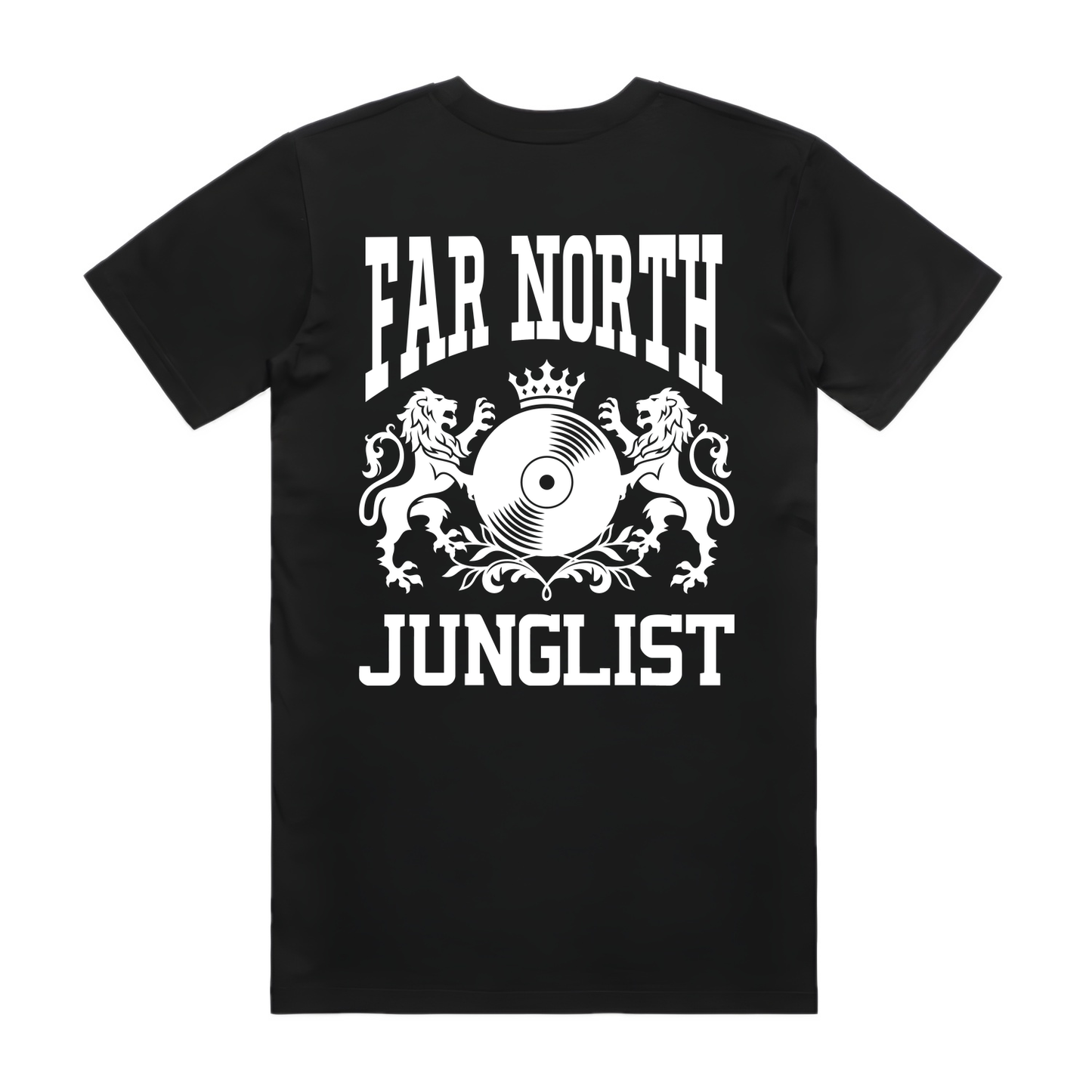 Mens FAR NORTH JUNGLIST Tee - Black (back)