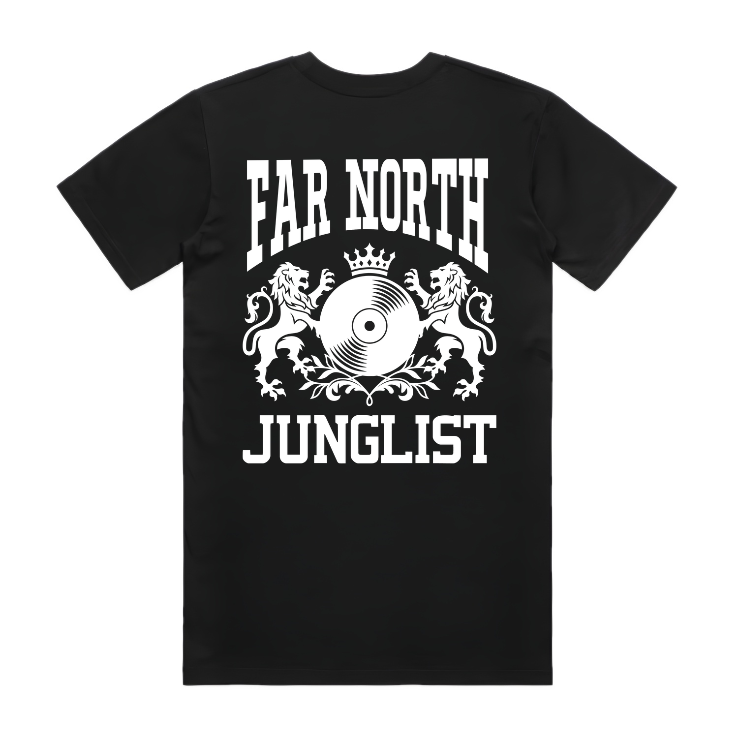 Mens FAR NORTH JUNGLIST Tee - Black (back)