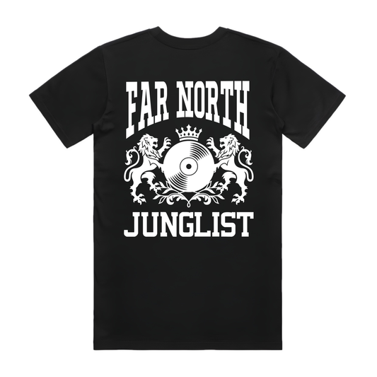 Mens FAR NORTH JUNGLIST Tee - Black (back)