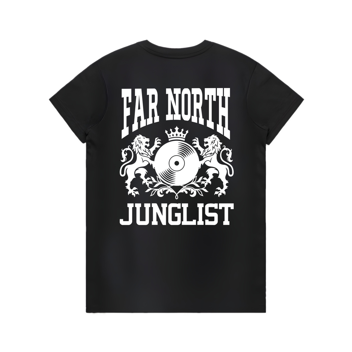 Womens FAR NORTH JUNGLIST Tee - Black (back)