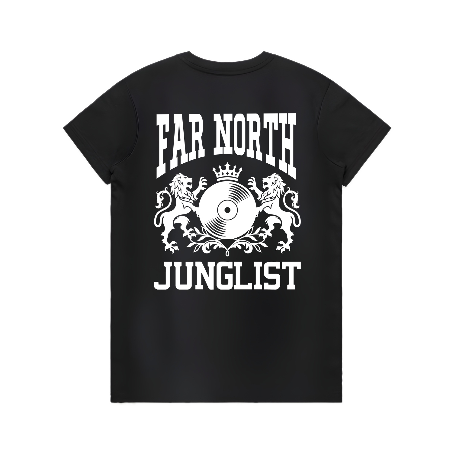 Womens FAR NORTH JUNGLIST Tee - Black (back)