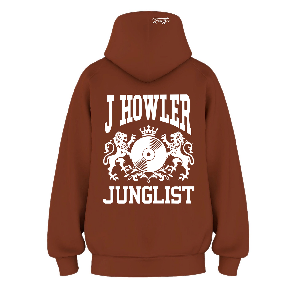 Mens J HOWLER JUNGLIST Hoodie - Clay (back)