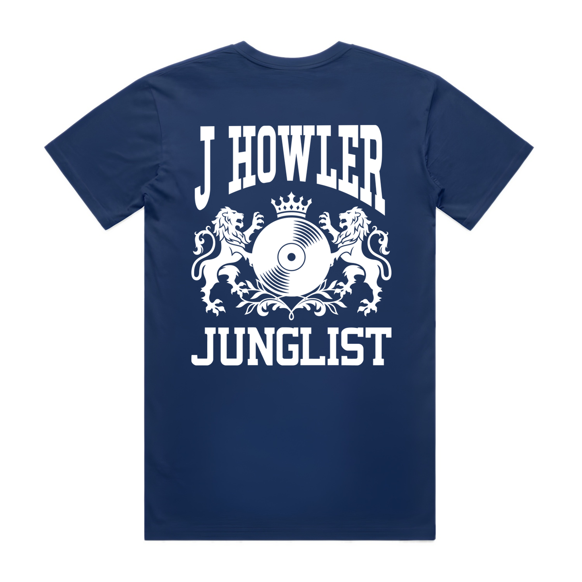 Mens J HOWLER JUNGLIST Tee - Cobalt Blue (back)