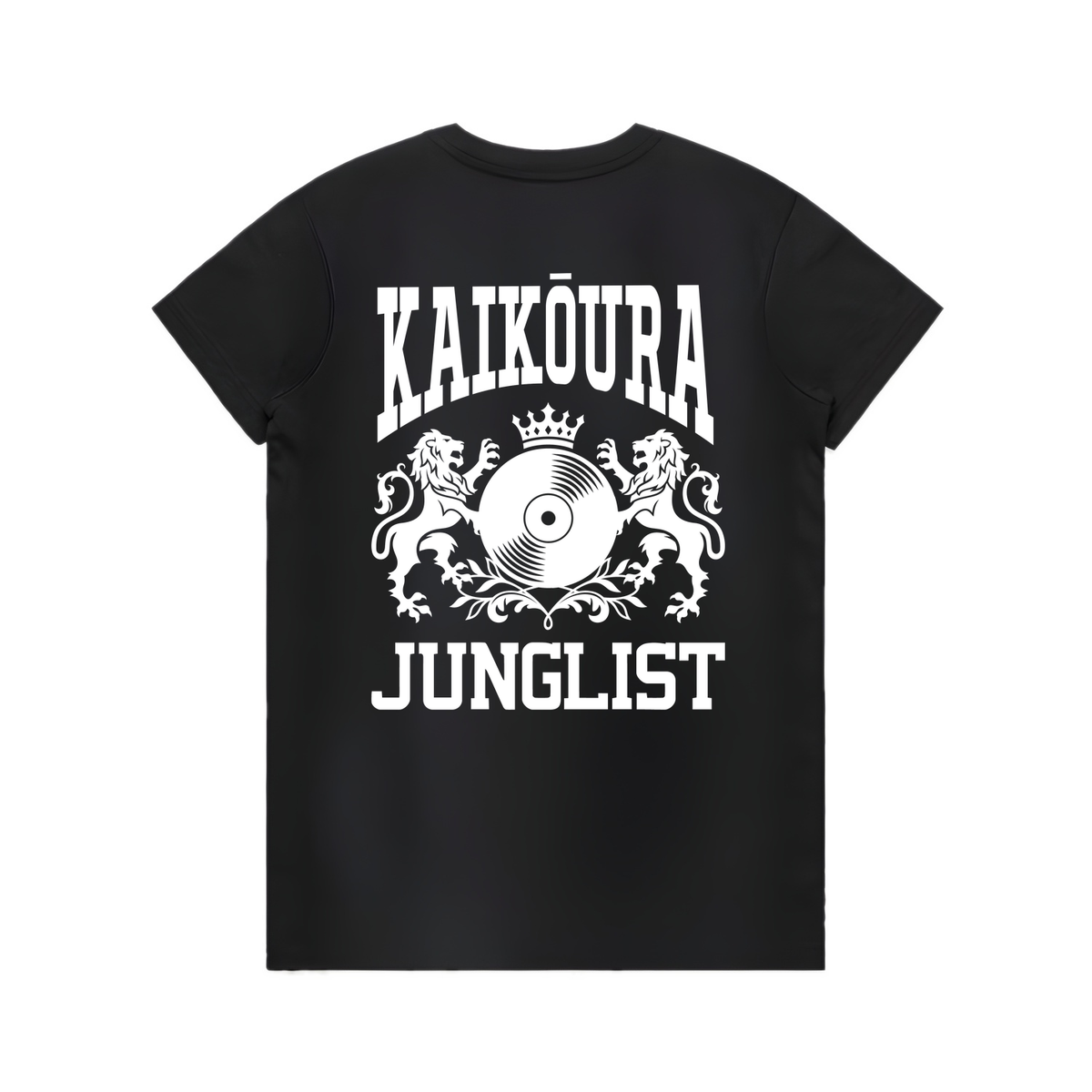 Womens KAIKŌURA JUNGLIST Tee - Black (back)