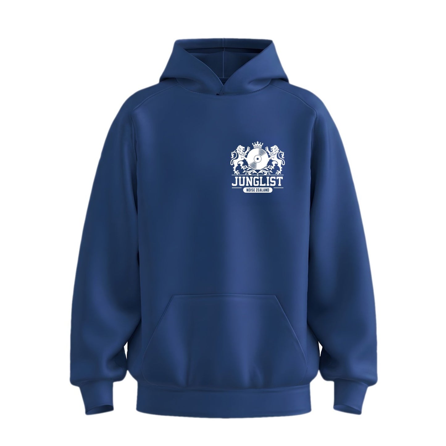 Mens ŌTEPOTI JUNGLIST Hoodie - Cobalt Blue (front)