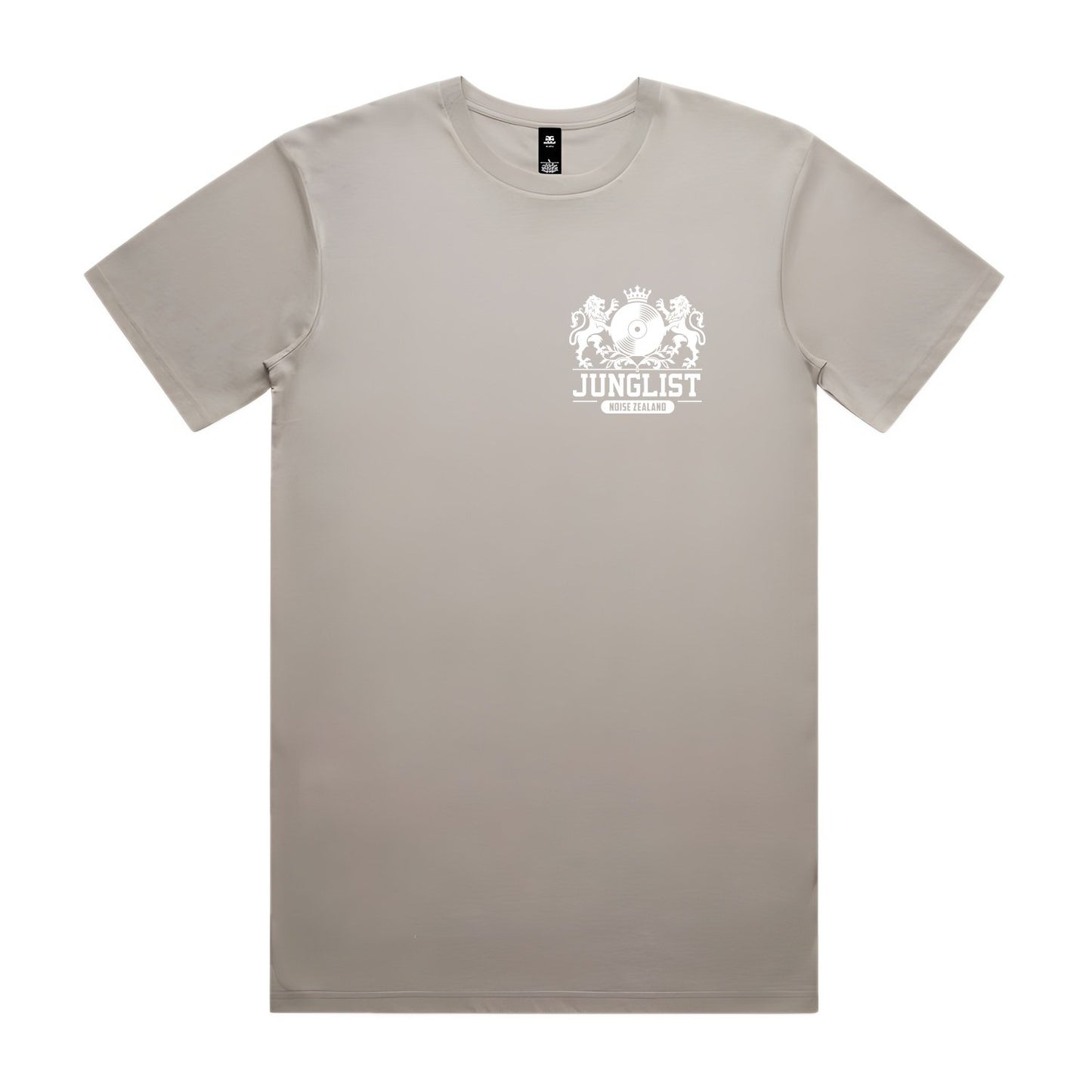 Mens WANAKA JUNGLIST Tee - Mushroom (front)