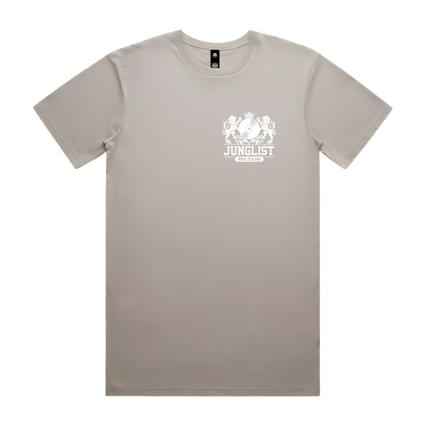 Mens WANAKA JUNGLIST Tee - Mushroom (front)