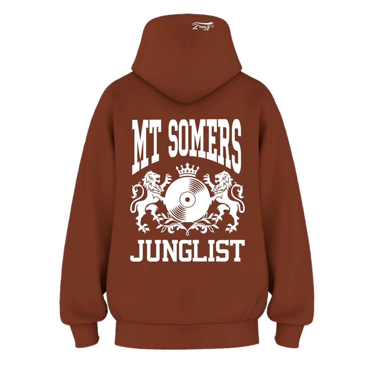 Mens MT SOMERS JUNGLIST Hoodie - Clay (back)