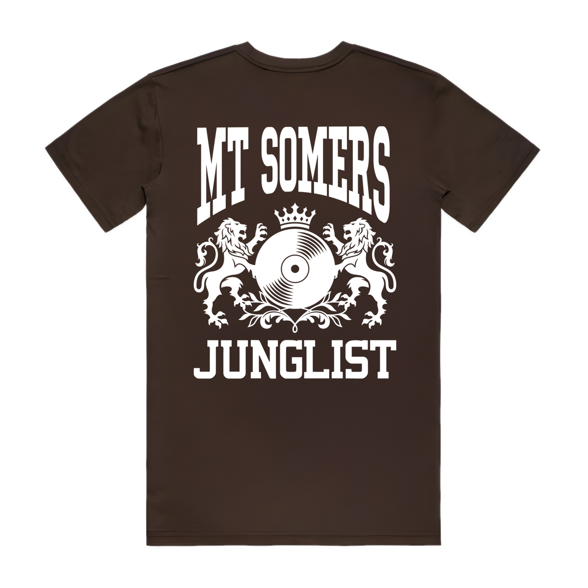 Mens MT SOMERS JUNGLIST Tee - Chocolate (back)
