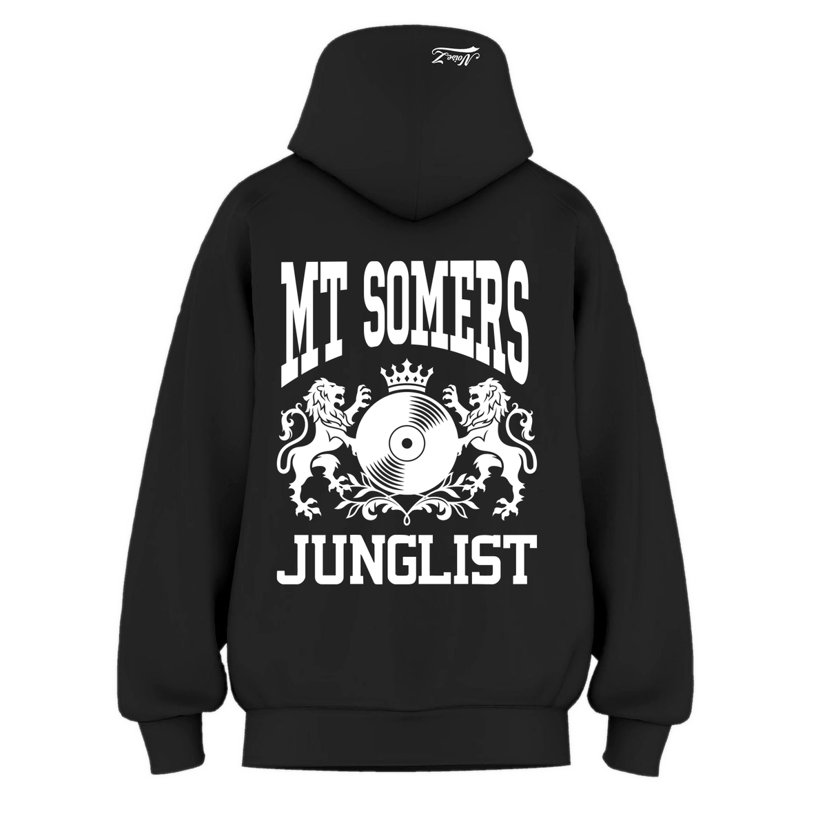 Womens MT SOMERS JUNGLIST Hoodie - Black (back)
