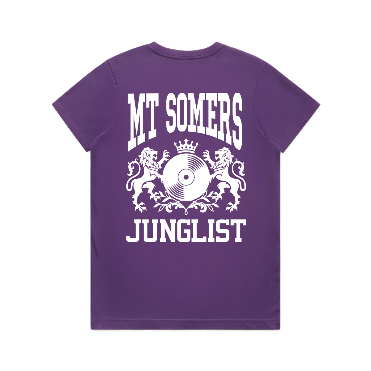 Womens MT SOMERS JUNGLIST Tee - Purple (back)