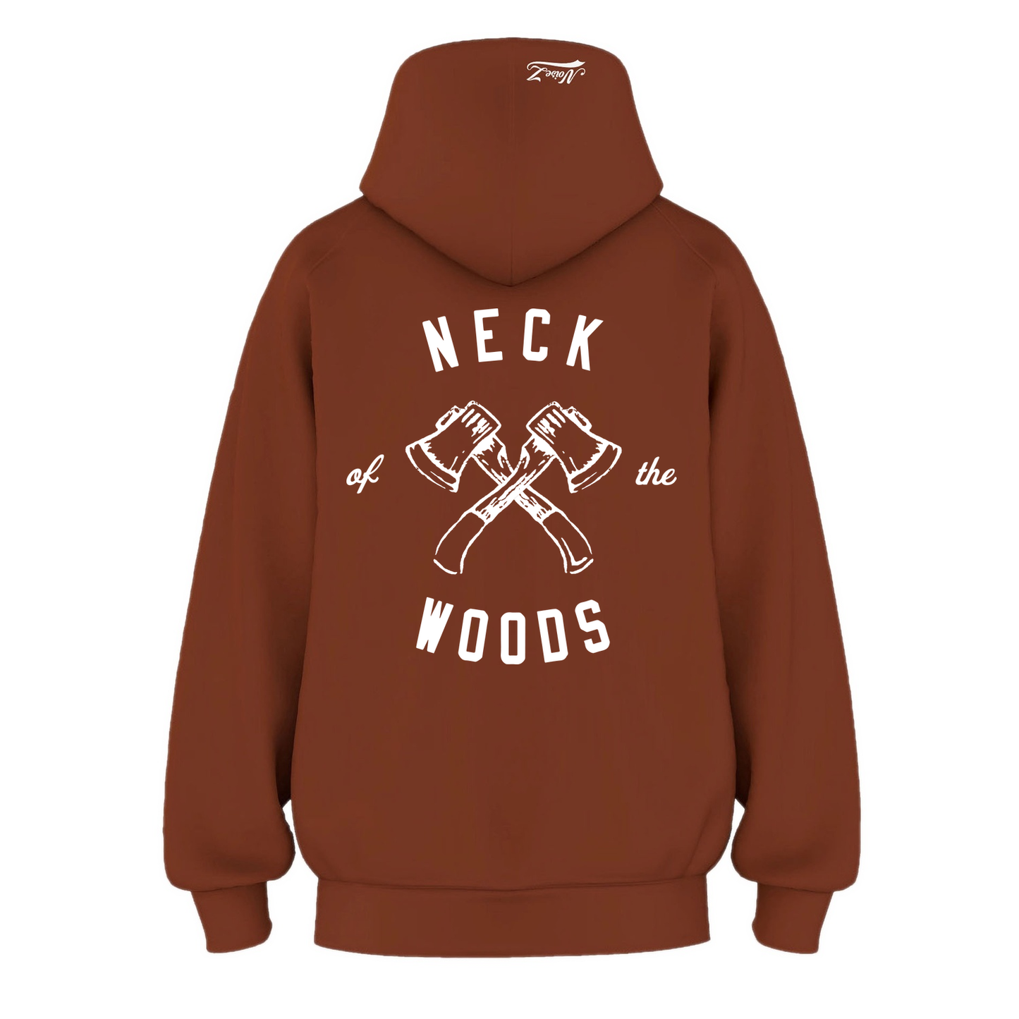 Mens NOTW Hoodie - Clay (back)