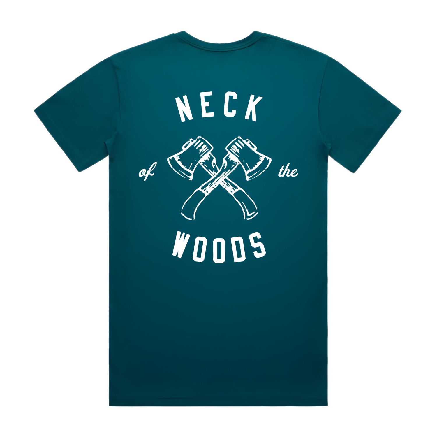 Mens NOTW Tee - Atlantic (back)