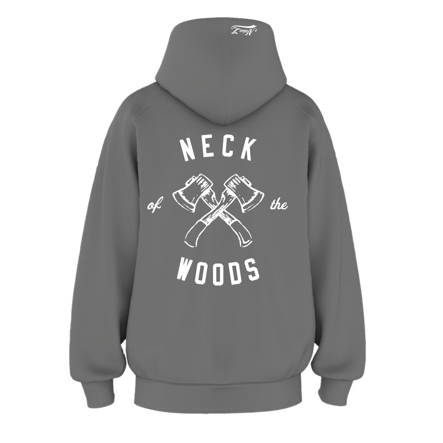 Womens NOTW Hoodie - Shadow (back)