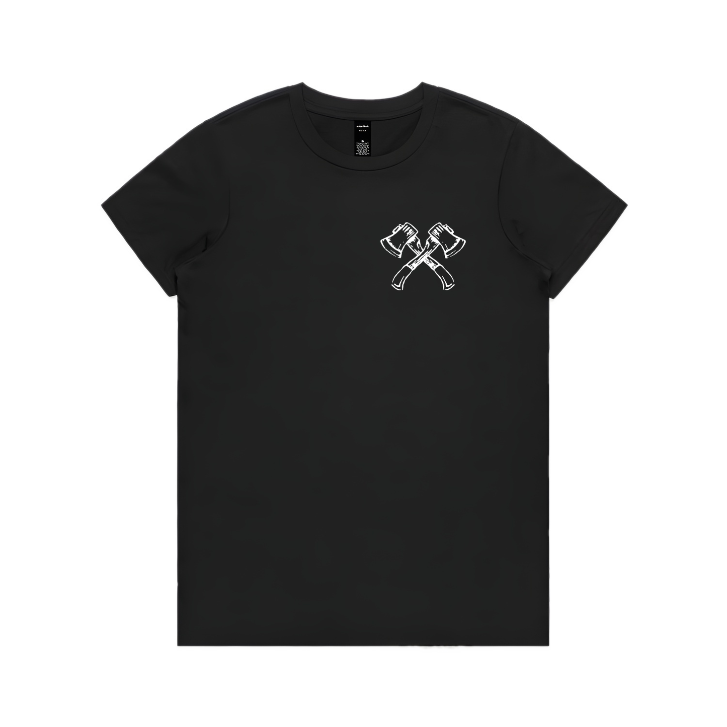 Womens NOTW Tee - Black (front)