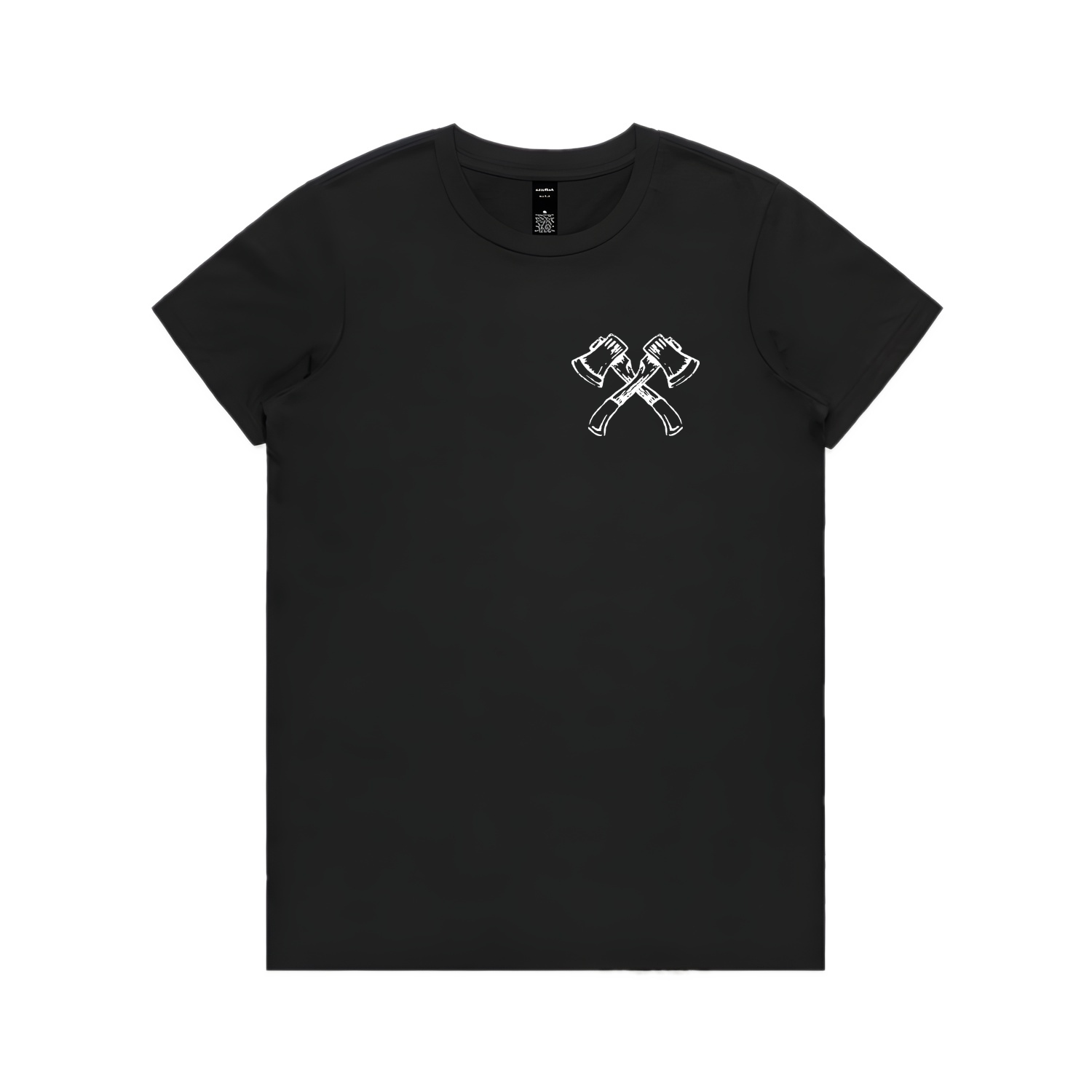 Womens NOTW Tee - Black (front)