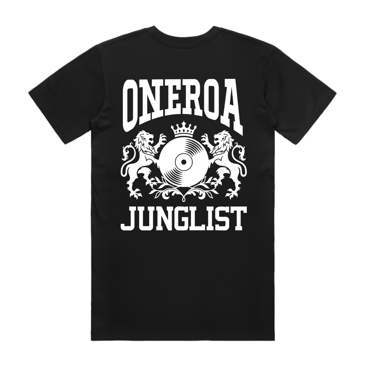 Mens ONEROA JUNGLIST Tee - Black (back)