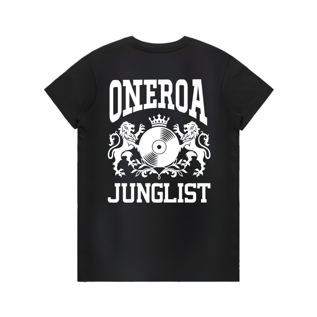 Womens ONEROA JUNGLIST Tee - Black (back)