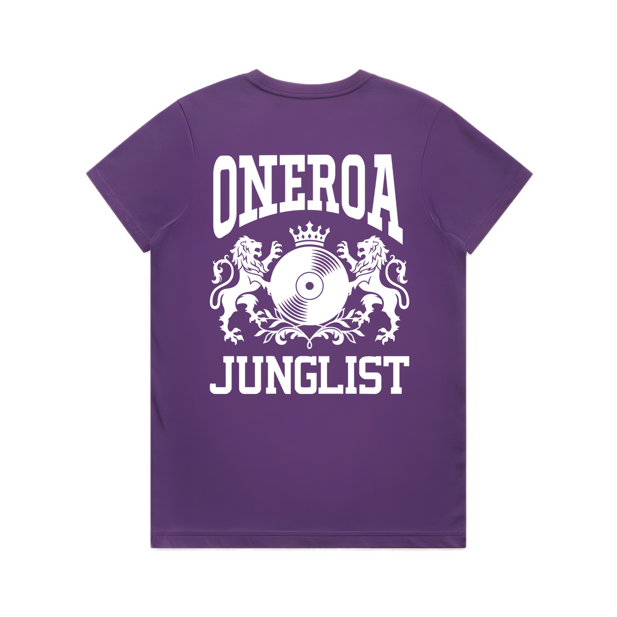 Womens ONEROA JUNGLIST Tee - Purple (back)