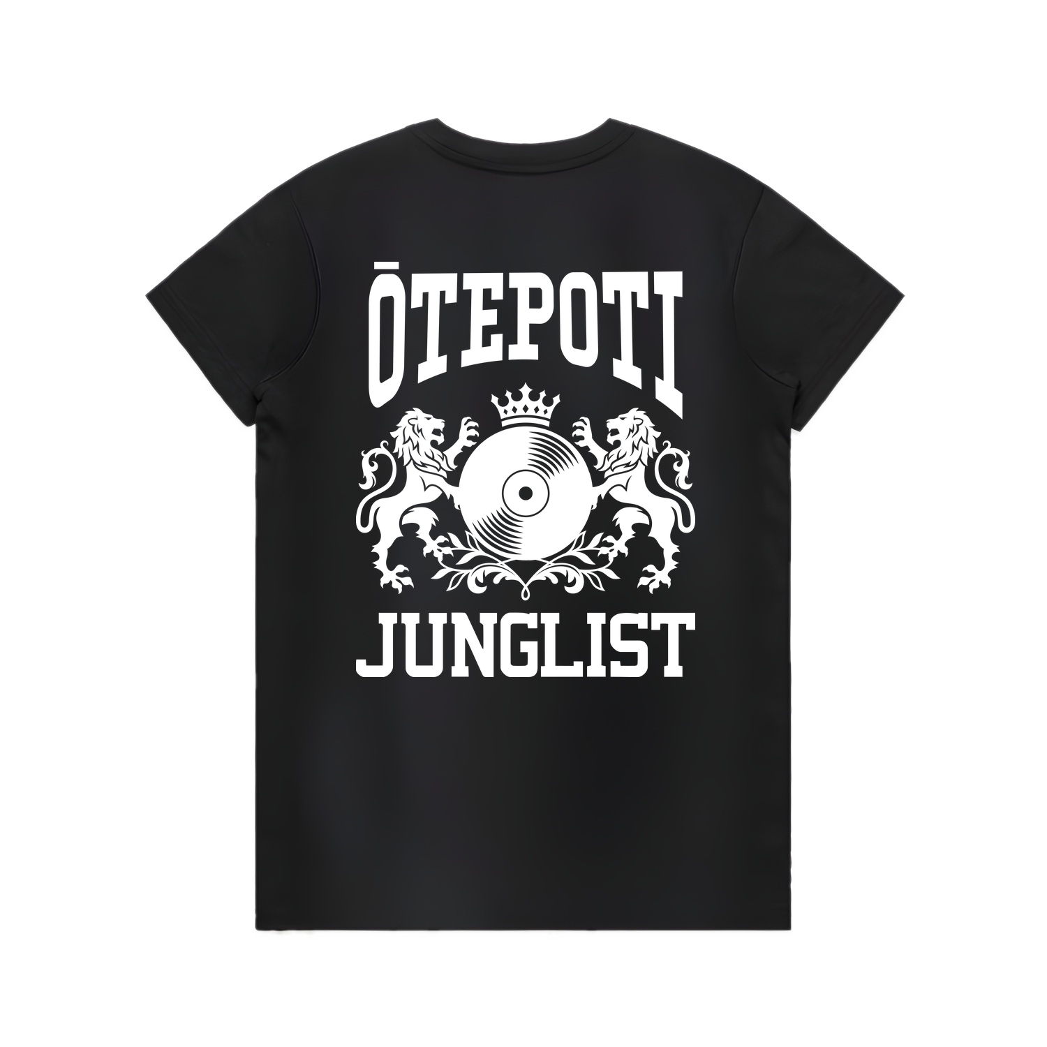 Womens ŌTEPOTI JUNGLIST Tee - Black (back)