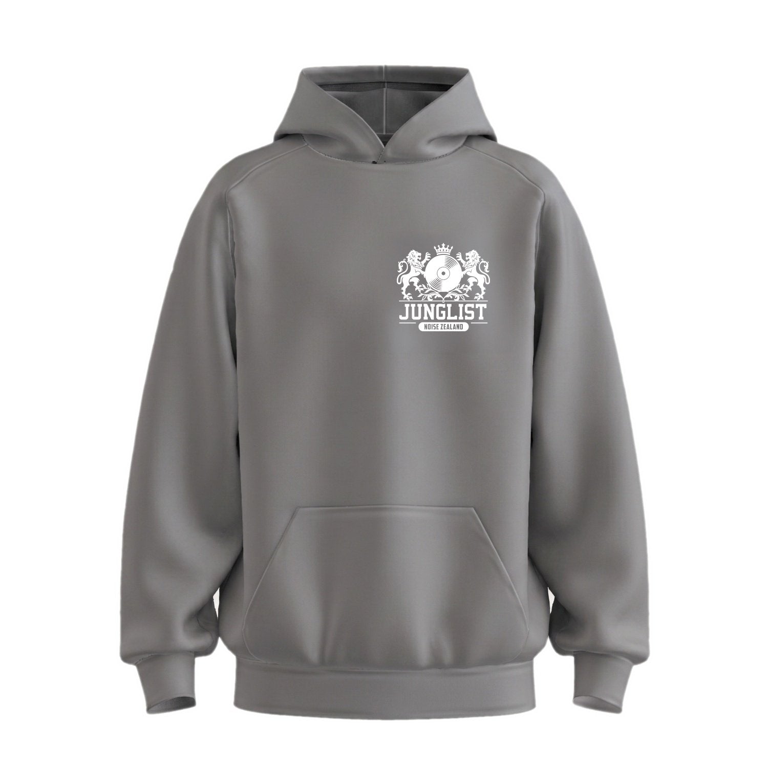 Womens TIMARU JUNGLIST Hoodie - Shadow (front)